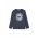 Levi's longsleeve din bumbac pentru copii culoarea gri, cu imprimeu
