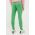 4F pantaloni de trening culoarea verde, neted