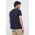 Gant tricou din bumbac barbati, culoarea albastru marin, cu imprimeu