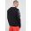 adidas hanorac de bumbac barbati, culoarea negru, modelator