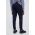 adidas pantaloni de antrenament Essentials culoarea albastru marin, cu imprimeu