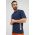 HUGO tricou de plajă culoarea bleumarin, cu imprimeu 50493727