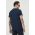 Abercrombie & Fitch tricou polo barbati, culoarea albastru marin, neted