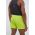 Asics pantaloni scurți de alergare Core culoarea verde