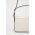 Dkny poseta de piele culoarea alb