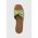 Answear Lab slapi de piele femei, culoarea verde