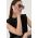 Balenciaga ochelari de soare BB0278S femei, culoarea maro