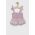 GAP bluza de bumbac pentru copii culoarea violet, modelator