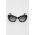 Alexander McQueen ochelari de soare AM0403S femei, culoarea negru