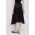 Dkny fusta din amestec de casmir culoarea negru, midi, evazati