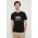 Alpha Industries tricou din bumbac Basic T-Shirt Foil Print culoarea negru, cu imprimeu 100501FP.583-BlackGold