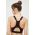 4F sutien sport culoarea rosu, neted