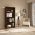 Biblioteca Flint, 3 Polite, Wenge, 70 x 32 x 159 cm
