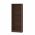 Biblioteca Flint, 4 Polite, Wenge, 70 x 32 x 200 cm