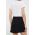 Dkny fusta culoarea negru, mini, drept
