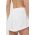 Reebok Classic pantaloni scurți femei, culoarea alb, uni, high waist HT7853-NONDYE