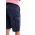 Desigual pantaloni scurti din bumbac culoarea albastru marin