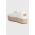 Toms espadrile Valencia culoarea alb, cu platforma, 10019820
