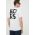 Michael Kors tricou din bumbac culoarea alb, cu imprimeu