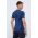 Hummel tricou de antrenament Mike culoarea albastru marin, cu imprimeu
