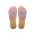 Havaianas slapi SLIM GRADIENT femei, culoarea galben, cu toc plat, 4146908.1732