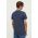 Samsoe Samsoe tricou din bumbac culoarea bleumarin, uni