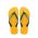 Havaianas slapi copii BRASIL LOGO culoarea galben