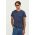 Samsoe Samsoe tricou din bumbac culoarea bleumarin, uni