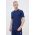 adidas Performance tricou de antrenament Designed for Training culoarea albastru marin, neted