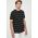 GAP tricou din bumbac culoarea negru, modelator