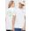 47brand tricou MLB Los Angeles Dodgers culoarea alb, cu imprimeu