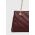 Dkny poseta de piele culoarea bordo
