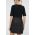 2NDDAY fusta de piele culoarea negru, mini, drept