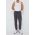 adidas pantaloni de trening culoarea gri, neted
