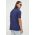 Levi's tricou polo barbati, culoarea albastru marin, neted