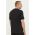 Nicce tricou din bumbac culoarea negru, neted