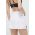 adidas Performance fustă sport Club culoarea alb, mini, drept HS1455