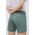 Mammut pantaloni scurți outdoor Massone Light culoarea verde, neted, medium waist