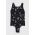 adidas Performance costum de baie dintr-o bucată pentru copii culoarea negru