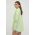 Answear Lab camasa din bumbac femei, culoarea verde, cu guler clasic, relaxed