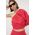 Abercrombie & Fitch bluza din in culoarea roz, neted
