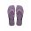 Havaianas slapi SQUARE GLITTER femei, culoarea violet, cu toc plat, 4148102.1780