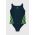 adidas Performance costum de baie dintr-o bucată pentru copii culoarea verde