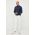 Gant camasa din bumbac barbati, culoarea albastru marin, cu guler button-down, slim