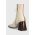 Alohas cizme de piele South femei, culoarea maro, cu toc drept, S00013.893