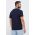 Gant tricou din bumbac culoarea albastru marin, cu imprimeu
