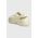 Crocs sandale Skyline Slide femei, culoarea bej, cu platforma, 208183