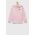 adidas Originals bluza copii culoarea roz, cu glugă, neted