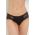 Chantelle chiloti culoarea negru, transparent