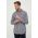 Gant camasa din bumbac barbati, culoarea negru, cu guler button-down, regular